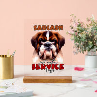 Funny Sarkasmus Hund Wort Kunst