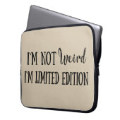 Funny sarkastic Redewendungen introvertieren Zitat Laptopschutzhülle (Vorderseite Links)