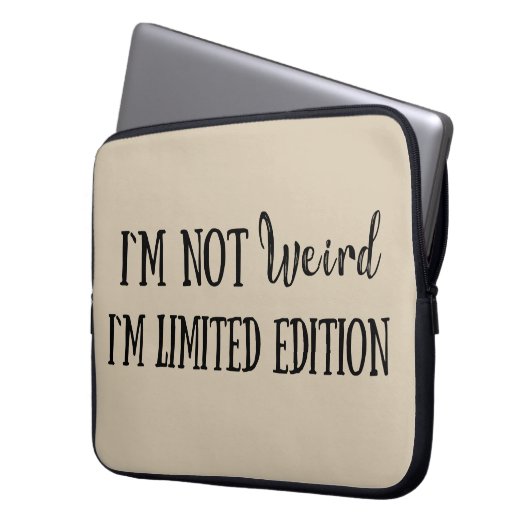 Funny sarkastic Redewendungen introvertieren Zitat Laptopschutzhülle (Vorderseite Links)