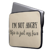 Funny sarkastic Redewendungen introvertieren Zitat Laptopschutzhülle (Vorderseite Links)