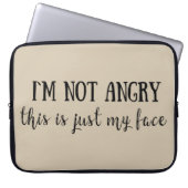 Funny sarkastic Redewendungen introvertieren Zitat Laptopschutzhülle (Vorderseite)