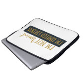 Funny sarkastic Redewendungen introvertieren Zitat Laptopschutzhülle (Vorne Knopf)