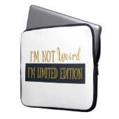 Funny sarkastic Redewendungen introvertieren Zitat Laptopschutzhülle (Vorderseite Links)