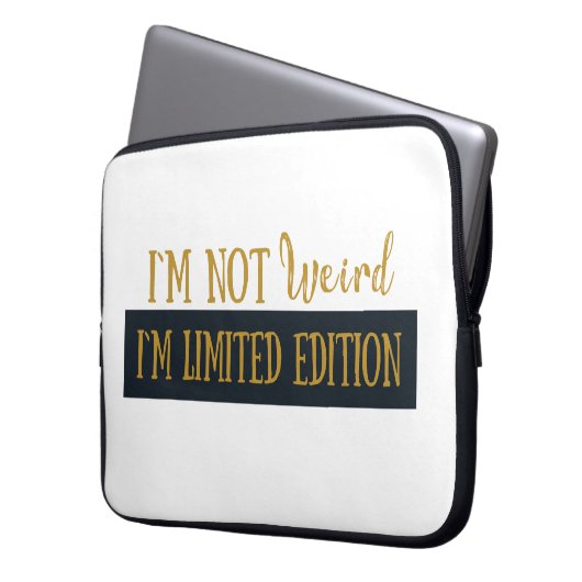 Funny sarkastic Redewendungen introvertieren Zitat Laptopschutzhülle (Vorderseite Links)