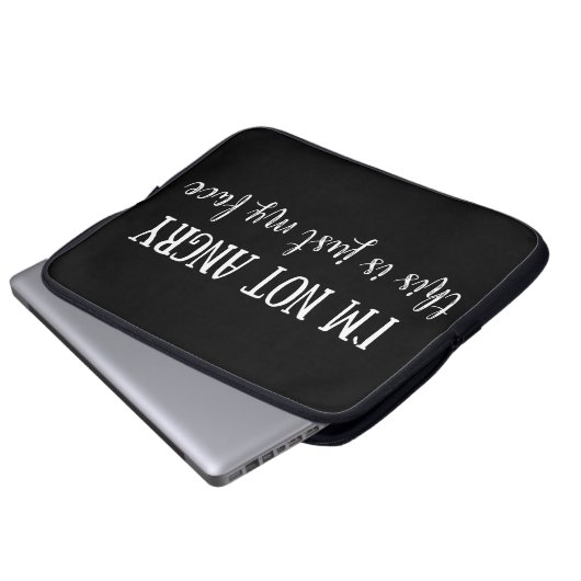 Funny sarkastic Redewendungen introvertieren Zitat Laptopschutzhülle (Vorne Knopf)