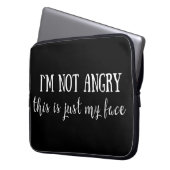 Funny sarkastic Redewendungen introvertieren Zitat Laptopschutzhülle (Vorderseite Links)