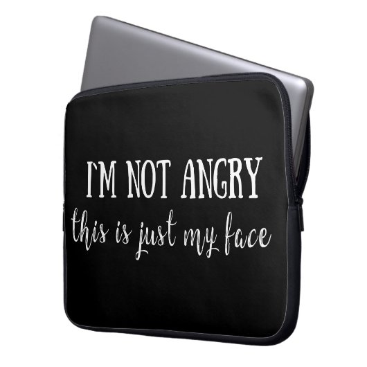 Funny sarkastic Redewendungen introvertieren Zitat Laptopschutzhülle (Vorderseite Links)