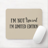 Funny sarkastic Redewendungen introvertieren Zitat Mousepad (Mit Mouse)
