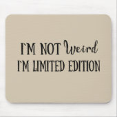 Funny sarkastic Redewendungen introvertieren Zitat Mousepad (Vorne)