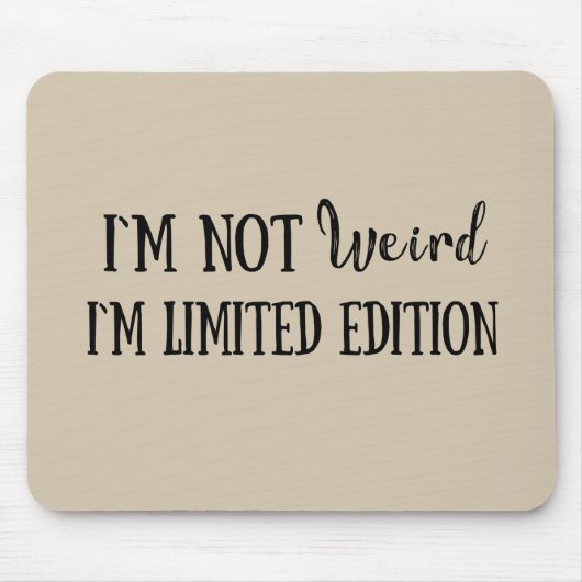 Funny sarkastic Redewendungen introvertieren Zitat Mousepad (Vorne)