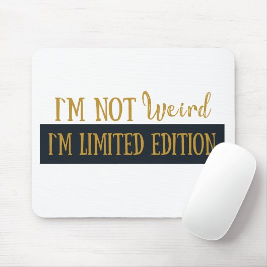 Funny sarkastic Redewendungen introvertieren Zitat Mousepad (Mit Mouse)