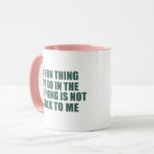 Funny sarkastic Redewendungen introvertieren Zitat Tasse (Vorderseite Links)