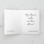 Funny Sarkastic Spaß Große Freundin Karte (Innenseite)