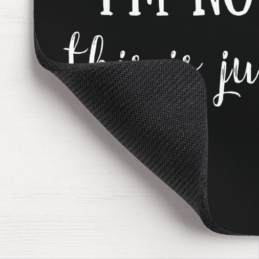 Funny Sarkastic Sprichwort Mousepad (Ecke)