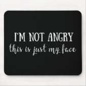 Funny Sarkastic Sprichwort Mousepad (Vorne)