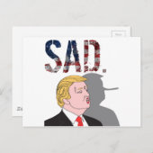 Funny sarkastisch gegen Präsident Donald Trump Postkarte (Vorne/Hinten)