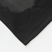 Funny Sasquatch & Alien Rock On Hand Sign Ghos Fleecedecke (Ecke)