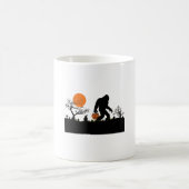 Funny Sasquatch Bigfoot Halloween T - Shirt Kaffeetasse (Mittel)