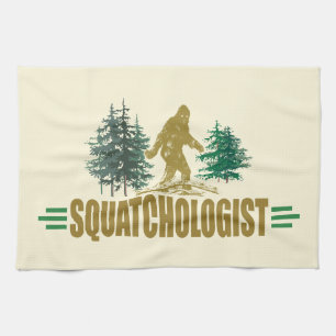 Funny Sasquatch, Bigfoot Handtuch