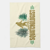 Funny Sasquatch, Bigfoot Handtuch (Vertikal)