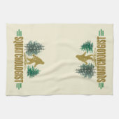 Funny Sasquatch, Bigfoot Handtuch (Horizontal)