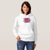 Funny "Sass Mode Activated" Quote Hoodie (Vorne ganz)