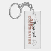 Funny Sassy Chaos Coordinator Schlüsselanhänger De (Vorderseite links)