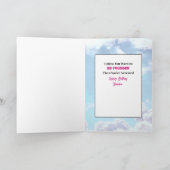 Funny Sassy Ethnic Cartoon Birthday Karte (Innenseite)