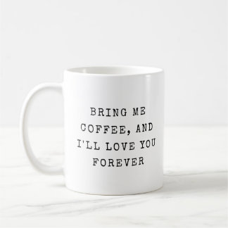 Funny Sassy Spaß Moderne Typografie Liebe Kaffeetasse