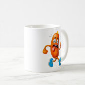 Funny Sausage Panic Kaffeetasse (VorderseiteRechts)
