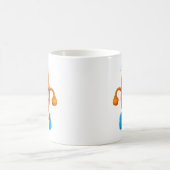 Funny Sausage Panic Kaffeetasse (Mittel)