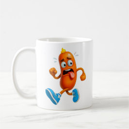 Funny Sausage Panic Kaffeetasse