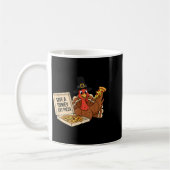 Funny Save A Turkey Eat A Zza Thanksgiving Zza Lov Kaffeetasse (Links)
