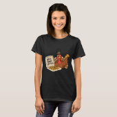 Funny Save A Turkey Eat A Zza Thanksgiving Zza Lov T-Shirt (Vorne ganz)