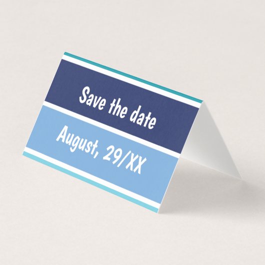 Funny Save the Date (Vorderseite)