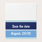 Funny Save the Date (Außenseite Aufgefaltet)