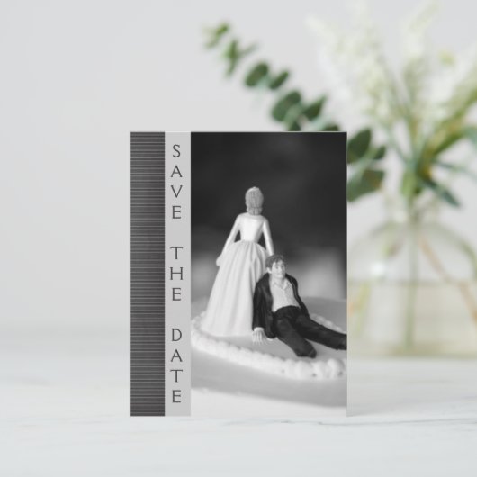 Funny Save the Date Ankündigungen (Stehend Vorderseite)