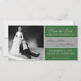Funny Save the Date Anuncements {Green}