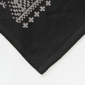 Funny Savh Cat Ugly Christmas Sweater WeihnachtsWe Fleecedecke (Ecke)