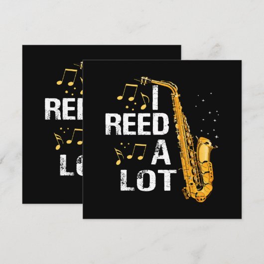 Funny Saxophon (Vorne/Hinten)