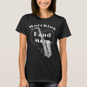 Funny Saxophon Marching Band Mama T-Shirt