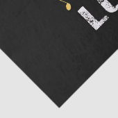 Funny Saxophon Seidenpapier (Detail)
