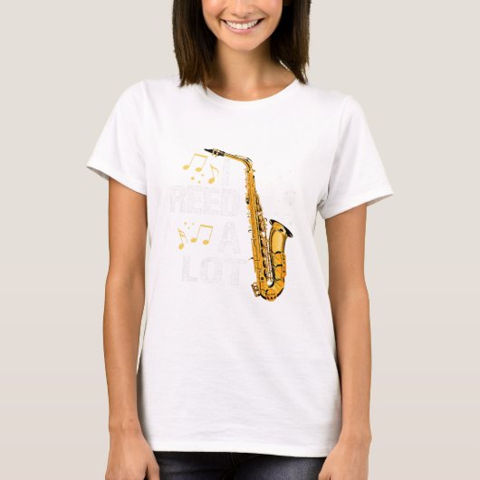 Funny Saxophon T-Shirt (Vorderseite)