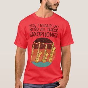 Funny Saxophon T-Shirt