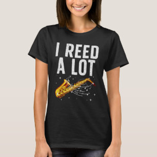 Funny Saxophone Design für Männer Tenor Saxophon T-Shirt