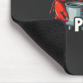 Funny Say No to Pot mit Crab Hummer Mousepad (Ecke)