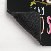 Funny Saying Anything You Can Do I Can Do Slower M Mousepad (Ecke)
