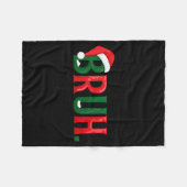 Funny Saying Bruh Meme Matching Teens Boys Men Chr Fleecedecke (Vorderseite (Horizontal))