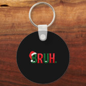 Funny Saying Bruh Meme Matching Teens Boys Men Chr Schlüsselanhänger (Vorderseite)