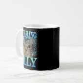 Funny Saying Cat Lover I'm Feeling Silly Cat Meme  Kaffeetasse (Vorderseite Links)